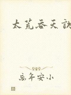 太荒吞天诀小说