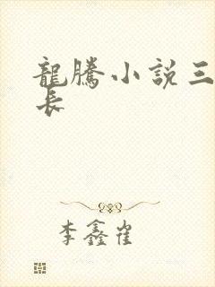 龙腾小说三宝局长