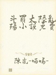 斗罗大陆乱世浮殇小说免费阅读