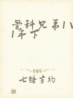 骨科兄弟1 V1年下