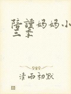 陪读妈妈小说第三季