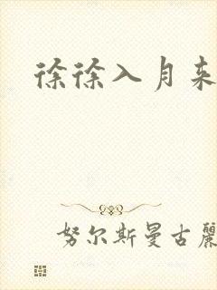 徐徐入月来