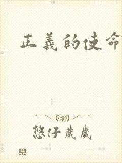 正义的使命小说