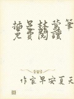 插足林莺笔趣阁免费阅读