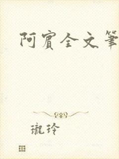 阿宾全文笔趣阁