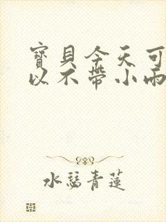 宝贝今天可不可以不带小雨伞