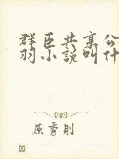 群臣共享公主银羽小说叫什么