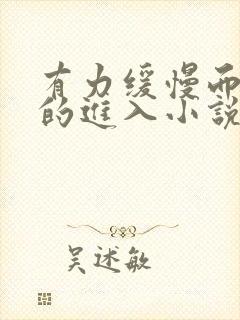 有力缓慢而坚定的进入小说