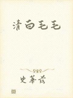 清白毛毛