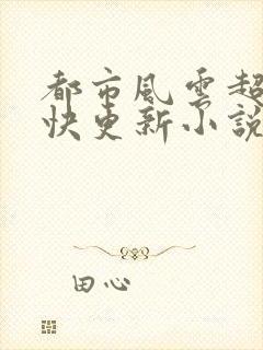 都市风云超前超快更新小说