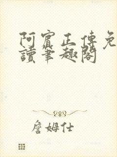 阿宾正传免费阅读笔趣阁