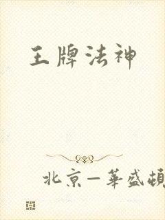 王牌法神