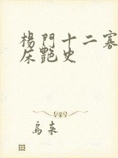 杨门十二寡妇肉床艳史