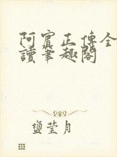 阿宾正传全文阅读笔趣阁