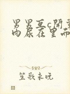 男男互c开荤粗肉尿在里面视频