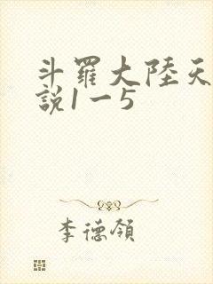 斗罗大陆天狂传说1一5