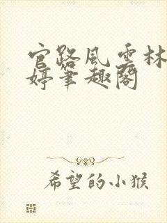 官路风云林海姜婷笔趣阁