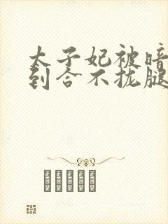 太子妃被暗卫C到合不拢腿