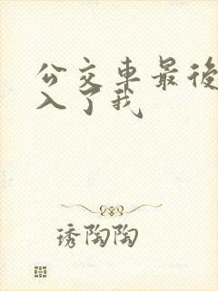 公交车最后一排入了我