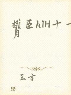 权臣hlH十一月