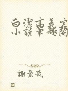 白洁高义完整版小说笔趣阁