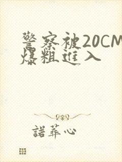 警察被20CM爆粗进入