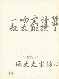 一吻定情禁欲小叔太难撩了