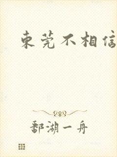 东莞不相信眼泪