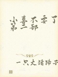 小喜不要了好大第二部