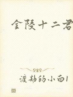 金陵十二君