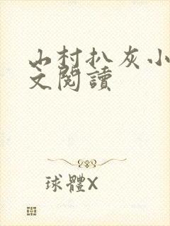 山村扒灰小说全文阅读