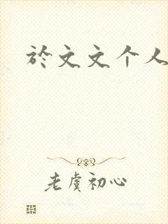 于文文个人简历