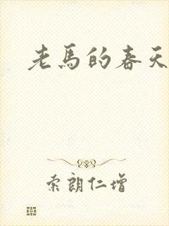 老马的春天敏静