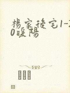 杨家后宅1-20暖阳