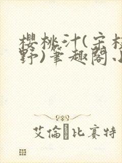 樱桃汁(宋枝江野)笔趣阁小说