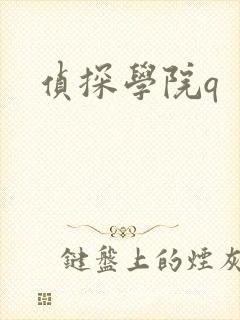侦探学院q