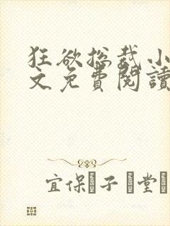 狂欲总裁小说全文免费阅读