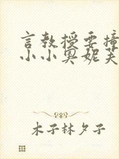 言教授要撞坏了小小奥妮芙原文