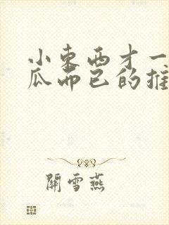 小东西才一根黄瓜而已的推荐书