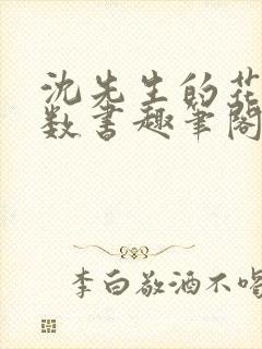 沈先生的花式调数书趣笔阁