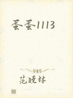 蛋蛋1113