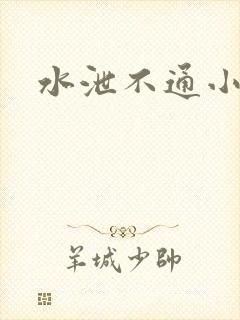 水泄不通小说