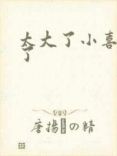 太大了小喜涨死了