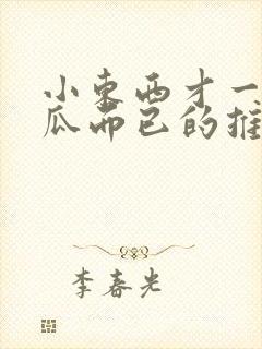 小东西才一根黄瓜而已的推荐书