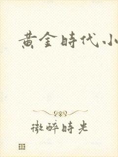黄金时代小说