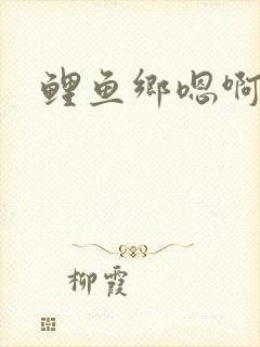 鲤鱼乡嗯啊