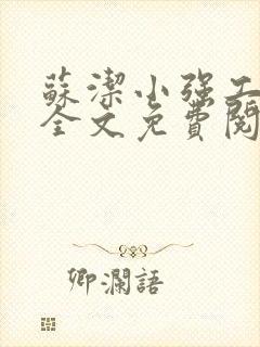 苏洁小强工地情全文免费阅读