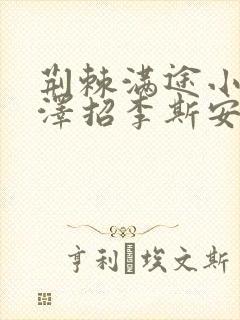 荆棘满途小说李泽招李斯安