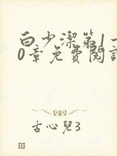 白少洁第1一40章免费阅读