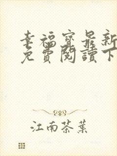 幸福宝最新章节免费阅读下载